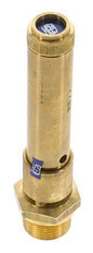 G 3/4'' Brass Pre-Set Safety Valve 49 bar (710.7 psi) DN 10