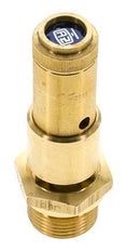 G 3/4'' Brass Pre-Set Safety Valve 4.7 bar (68.17 psi) DN 10