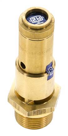 G 3/4'' Brass Pre-Set Safety Valve 7.2 bar (104.43 psi) DN 10