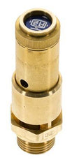 G 1/2'' Brass Pre-Set Safety Valve 7.8 bar (113.13 psi) DN 10