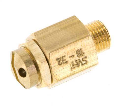 G 1/8'' Messing Einstellbares Sicherheitsventil 16-32 bar (232.06-464.12 psi)