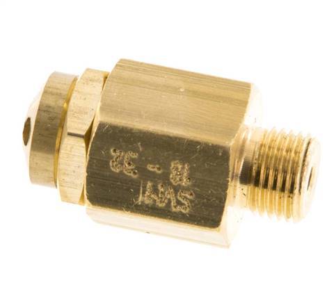 G 1/8'' Messing Einstellbares Sicherheitsventil 16-32 bar (232.06-464.12 psi)