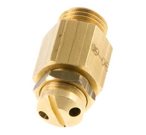 G 1/4'' Messing einstellbares Sicherheitsventil 30-60 bar (435.11-870.22 psi)