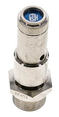 G 3/4'' Nickel-plated Brass Pre-Set Safety Valve 0.7 bar (10.15 psi) DN 10