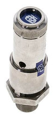 G 3/4'' Nickel-plated Brass Pre-Set Safety Valve 6 bar (87.02 psi) DN 10