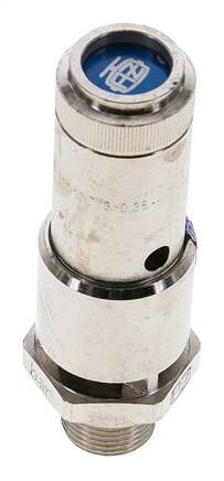 G 3/8'' Nickel-plated Brass Pre-Set Safety Valve 6 bar (87.02 psi) DN 10