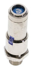 G 3/8'' Nickel-plated Brass Pre-Set Safety Valve 6 bar (87.02 psi) DN 10