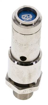 G 3/8'' Nickel-plated Brass Pre-Set Safety Valve 7 bar (101.53 psi) DN 10
