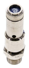 G 1/2'' Nickel-plated Brass Pre-Set Safety Valve 7 bar (101.53 psi) DN 10