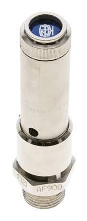 G 1/2'' Nickel-plated Brass Pre-Set Safety Valve 27 bar (391.61 psi) DN 10