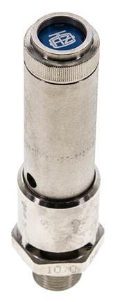 G 3/8'' Nickel-plated Brass Pre-Set Safety Valve 16 bar (232.06 psi) DN 10