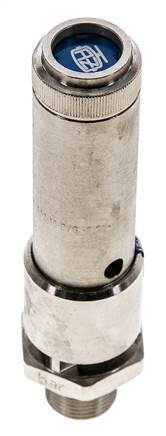 G 3/8'' Nickel-plated Brass Pre-Set Safety Valve 14 bar (203.06 psi) DN 10