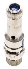 G 3/8'' Nickel-plated Brass Pre-Set Safety Valve 6 bar (87.02 psi) DN 8