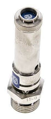 G 1/2'' Nickel-plated Brass Pre-Set Safety Valve 15 bar (217.56 psi) DN 8