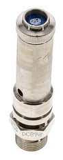 G 3/8'' Nickel-plated Brass Pre-Set Safety Valve 16 bar (232.06 psi) DN 8