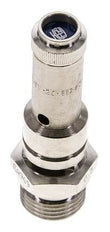 G 1/2'' Nickel-plated Brass Pre-Set Safety Valve 0.5 bar (7.25 psi) DN 8