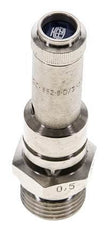 G 1/2'' Nickel-plated Brass Pre-Set Safety Valve 14 bar (203.06 psi) DN 8