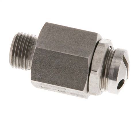 G 1/8'' Edelstahl 303 Einstellbares Sicherheitsventil 10-18 bar (145,04-261,07 psi)
