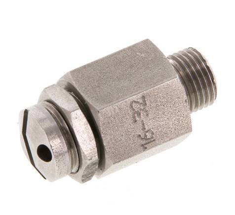 G 1/8'' Edelstahl 303 Einstellbares Sicherheitsventil 16-32 bar (232,06-464,12 psi)