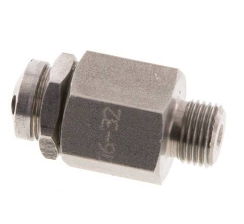 G 1/8'' Edelstahl 303 Einstellbares Sicherheitsventil 16-32 bar (232,06-464,12 psi)