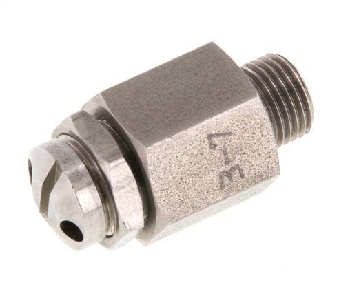 G 1/8'' Edelstahl 303 Einstellbares Sicherheitsventil 3-7 bar (43,51-101,53 psi)
