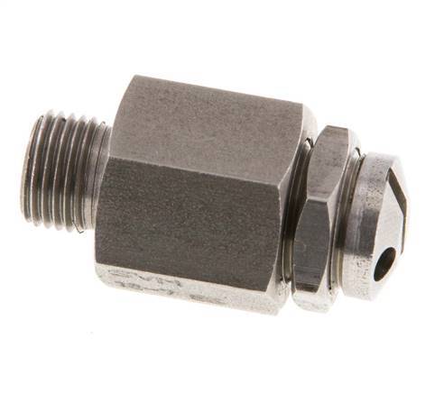 G 1/8'' Edelstahl 303 Einstellbares Sicherheitsventil 3-7 bar (43,51-101,53 psi)