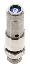 G 1/2'' Edelstahl 316 Ti Voreinstellbares Sicherheitsventil 0,6 bar (8,7 psi) DN 10