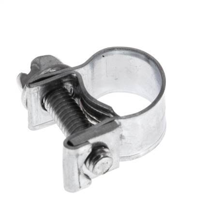sl-10 mini schlauchschelle verzinkter stahl 8-10mm