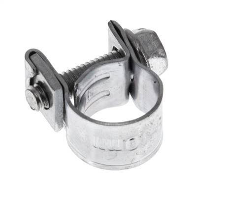 sl-10 mini schlauchschelle verzinkter stahl 8-10mm