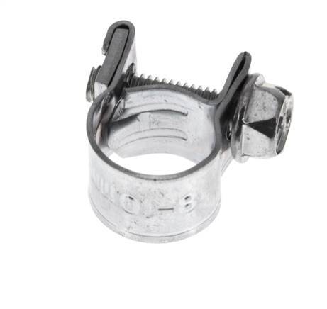 sl-10 mini schlauchschelle verzinkter stahl 8-10mm