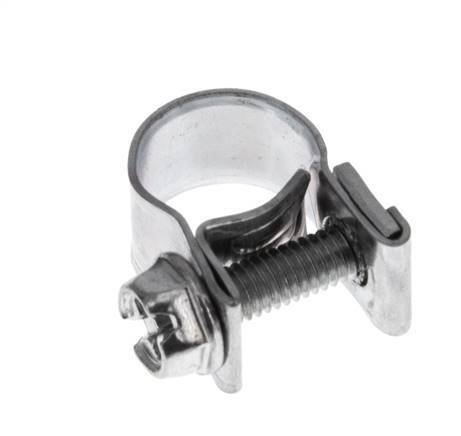 sl-10 mini schlauchschelle verzinkter stahl 8-10mm