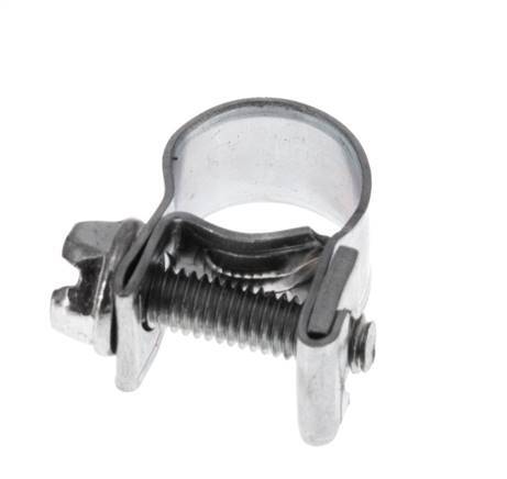 sl-10 mini schlauchschelle verzinkter stahl 8-10mm