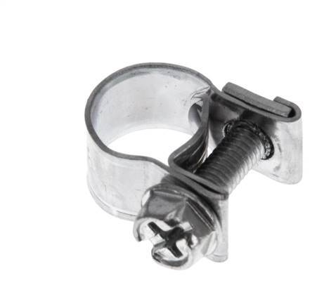 sl-10 mini schlauchschelle verzinkter stahl 8-10mm