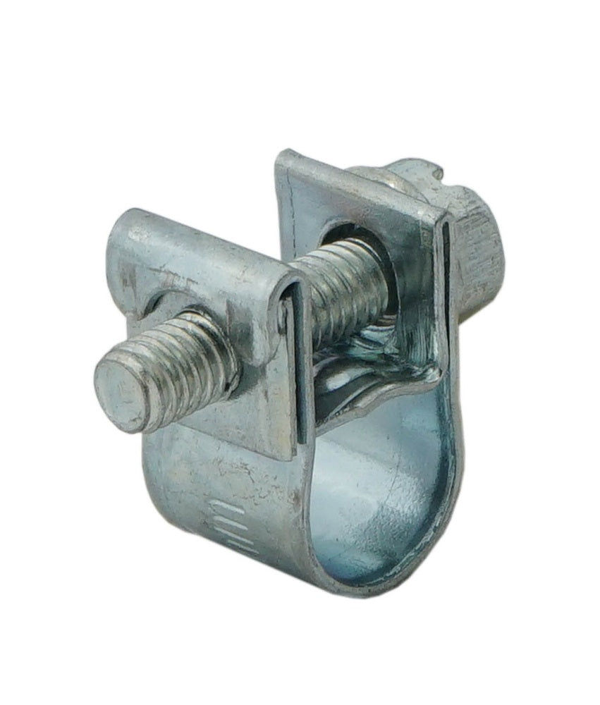 6 - 8 mm Hose Clamp with a Galvanised Steel 9 mm band [10 Pieces]