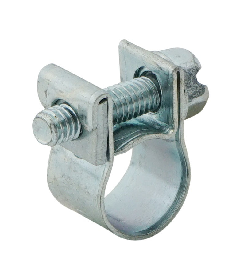 10 - 12 mm Hose Clamp with a Galvanised Steel 9 mm band [10 Pieces]