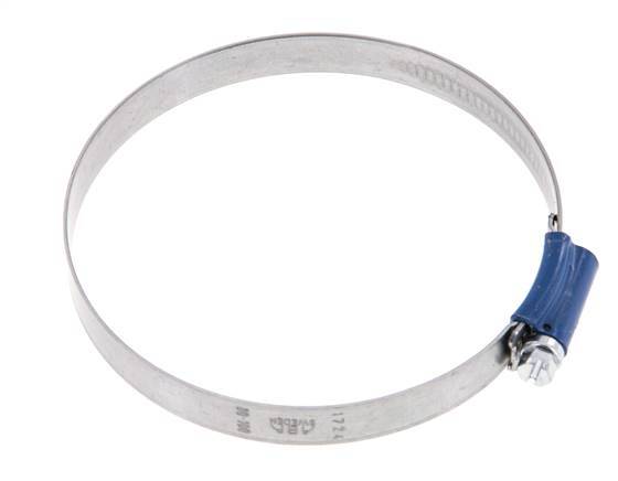 80 - 100 mm Hose Clamp with a Galvanised Steel 12 mm band - Aba [2 Pieces]