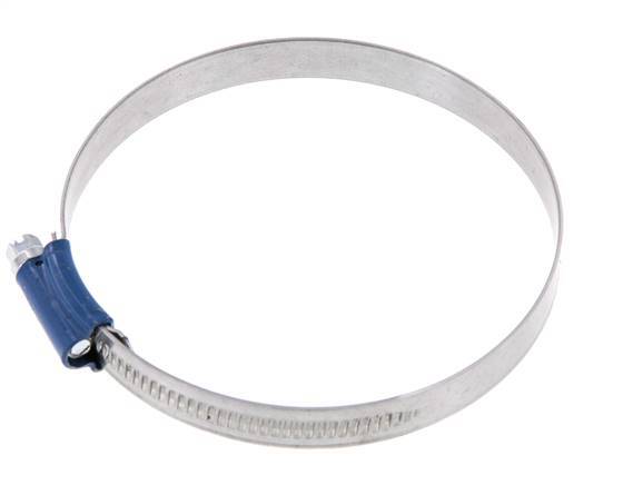 80 - 100 mm Hose Clamp with a Galvanised Steel 12 mm band - Aba [2 Pieces]