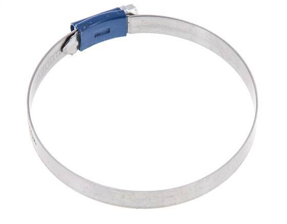 80 - 100 mm Hose Clamp with a Galvanised Steel 12 mm band - Aba [2 Pieces]