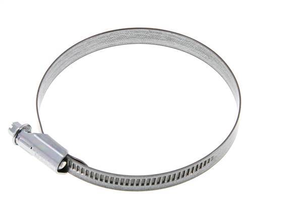 80 - 100 mm Hose Clamp with a Galvanised Steel 12 mm band - Norma [5 Pieces]