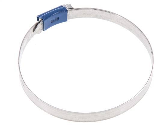 90 - 110 mm Hose Clamp with a Galvanised Steel 12 mm band - Aba [2 Pieces]
