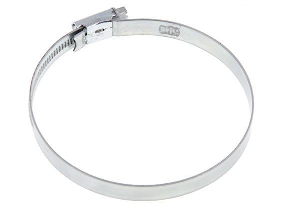 90 - 110 mm Hose Clamp with a Galvanised Steel 12 mm band - Ideal [5 Pieces]