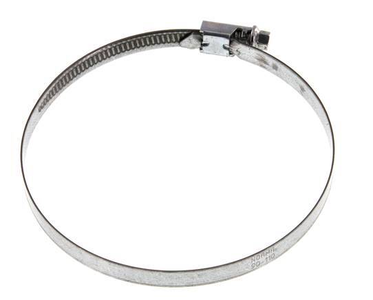 90 - 110 mm Hose Clamp with a Galvanised Steel 9 mm band - Norma [5 Pieces]