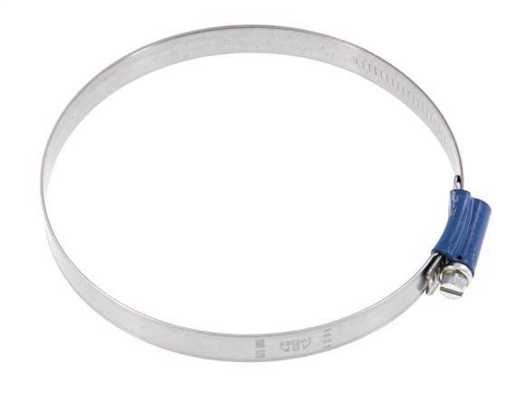 100 - 120 mm Hose Clamp with a Galvanised Steel 12 mm band - Aba [2 Pieces]