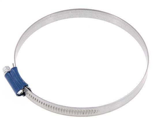 100 - 120 mm Hose Clamp with a Galvanised Steel 12 mm band - Aba [2 Pieces]