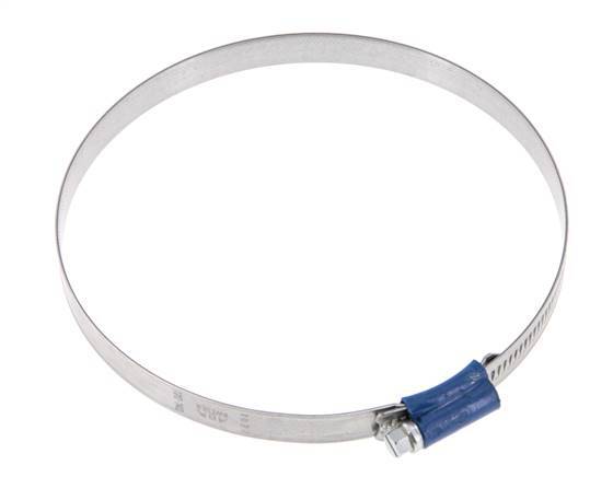 120 - 140 mm Hose Clamp with a Galvanised Steel 12 mm band - Aba [2 Pieces]