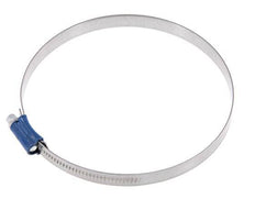 120 - 140 mm Hose Clamp with a Galvanised Steel 12 mm band - Aba [2 Pieces]