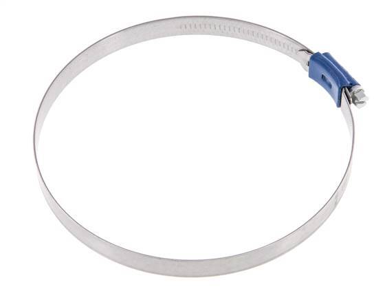 120 - 140 mm Hose Clamp with a Galvanised Steel 12 mm band - Aba [2 Pieces]