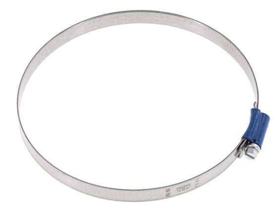 130 - 150 mm Hose Clamp with a Galvanised Steel 12 mm band - Aba [2 Pieces]