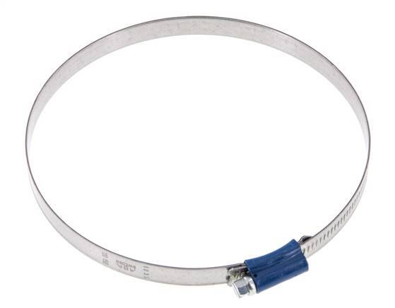 130 - 150 mm Hose Clamp with a Galvanised Steel 12 mm band - Aba [2 Pieces]