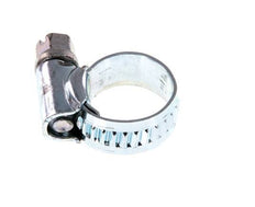 10 - 16 mm Hose Clamp with a Galvanised Steel 9 mm band - Ideal [10 Pieces]